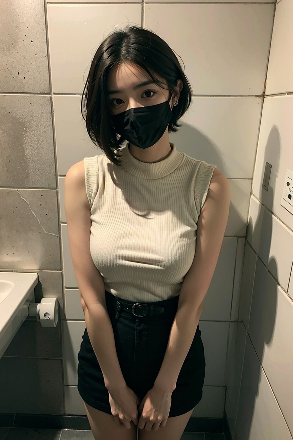 トイレで脱いじゃう東京女子編