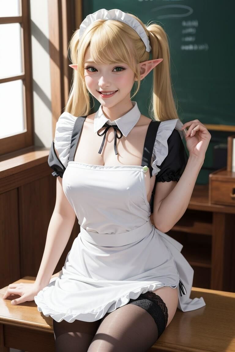 異世界ツインテールエルフのメイドさん