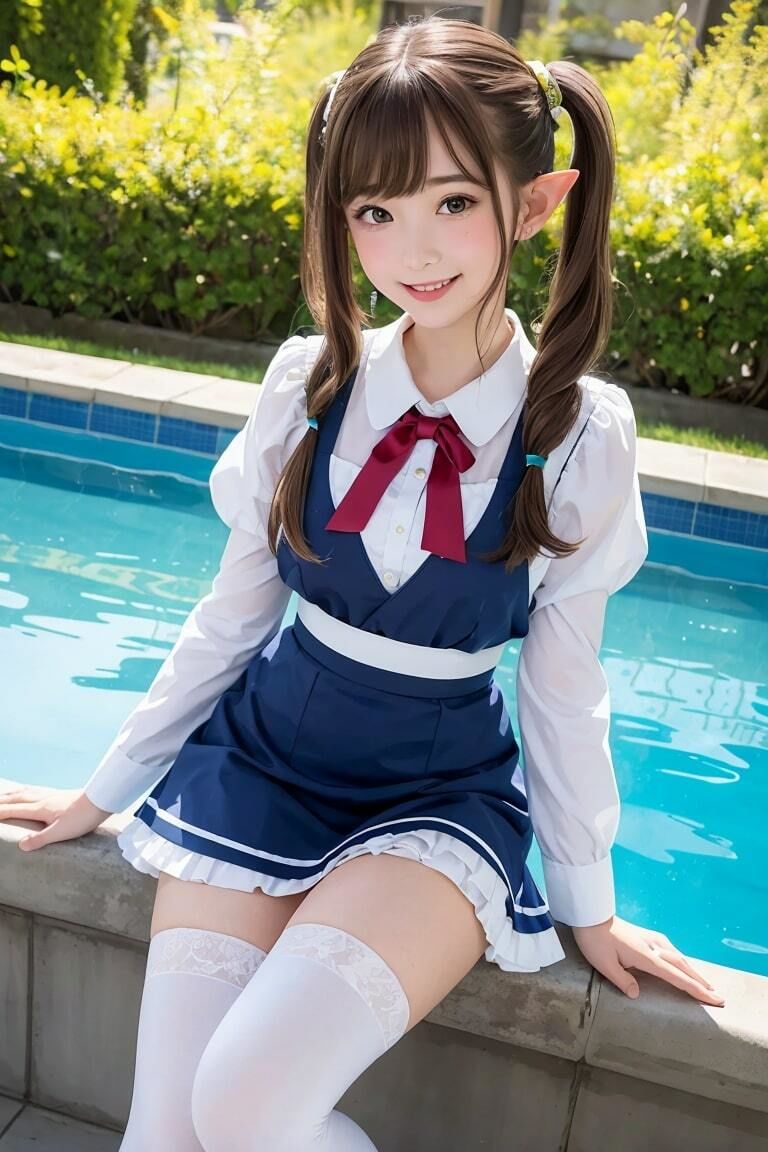 異世界ツインテールエルフのメイドさん
