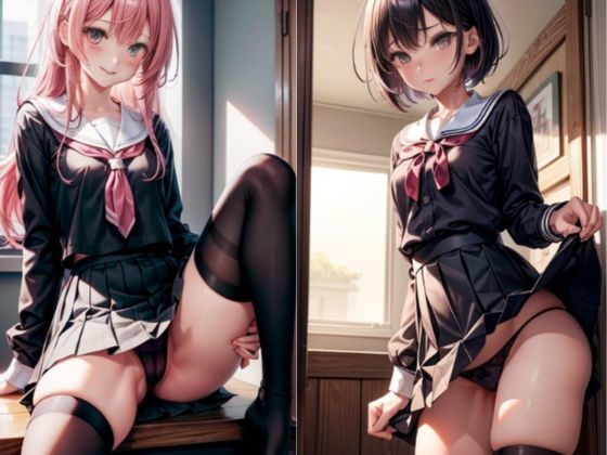 【370枚】いろ〜んなぱんつ 学校編！