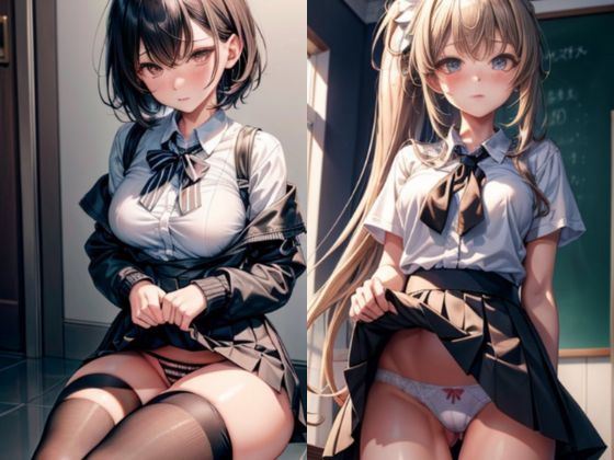 【370枚】いろ〜んなぱんつ 学校編！