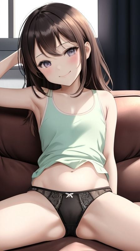 【高画質4K】【大容量】普段はおとなしいけど、家では小悪魔な妹が居て、目のやり場に困る