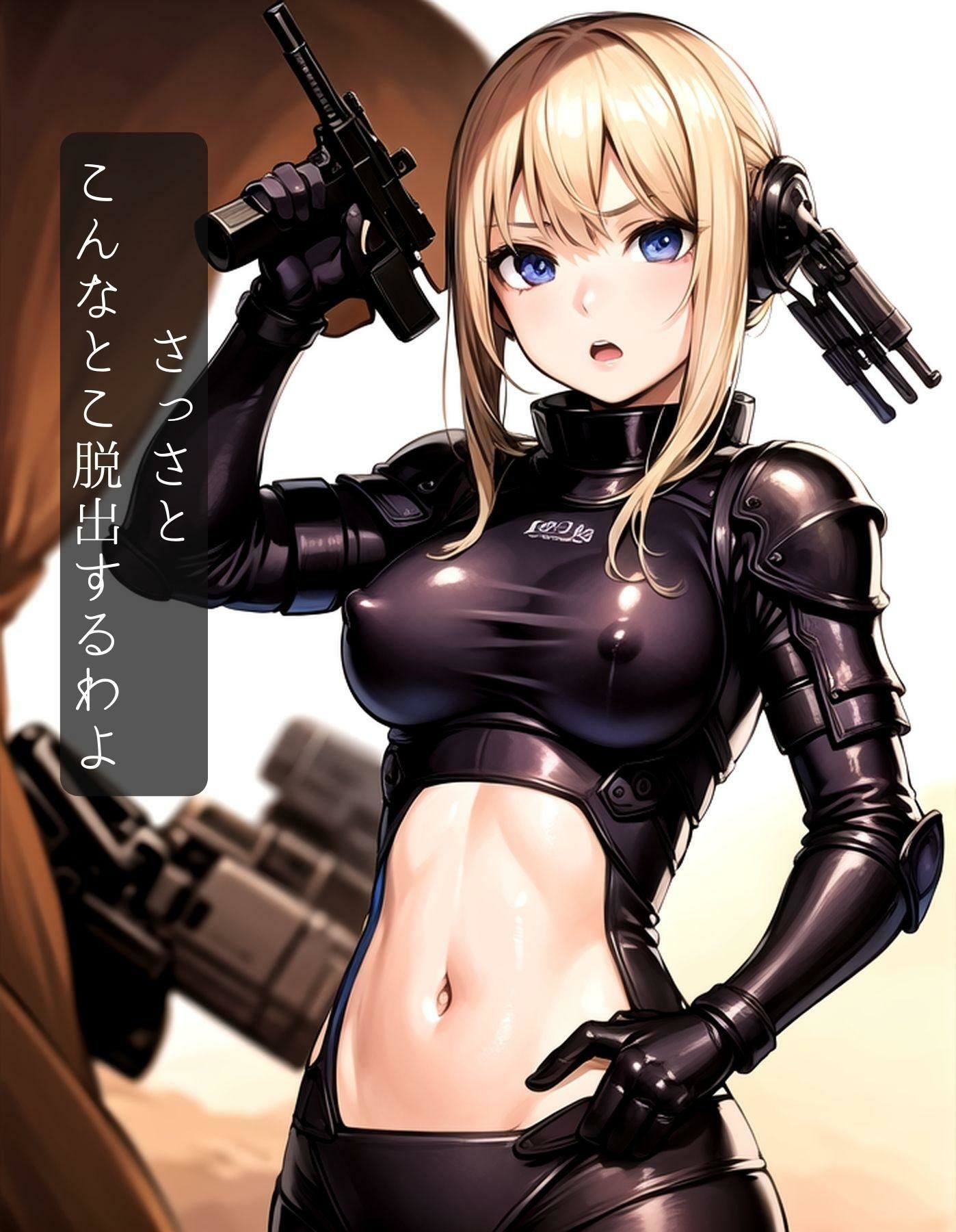 囚われのスナイパーは凌●に耐えつつ脱出を試みるも失敗、涙ながらに命乞いをする