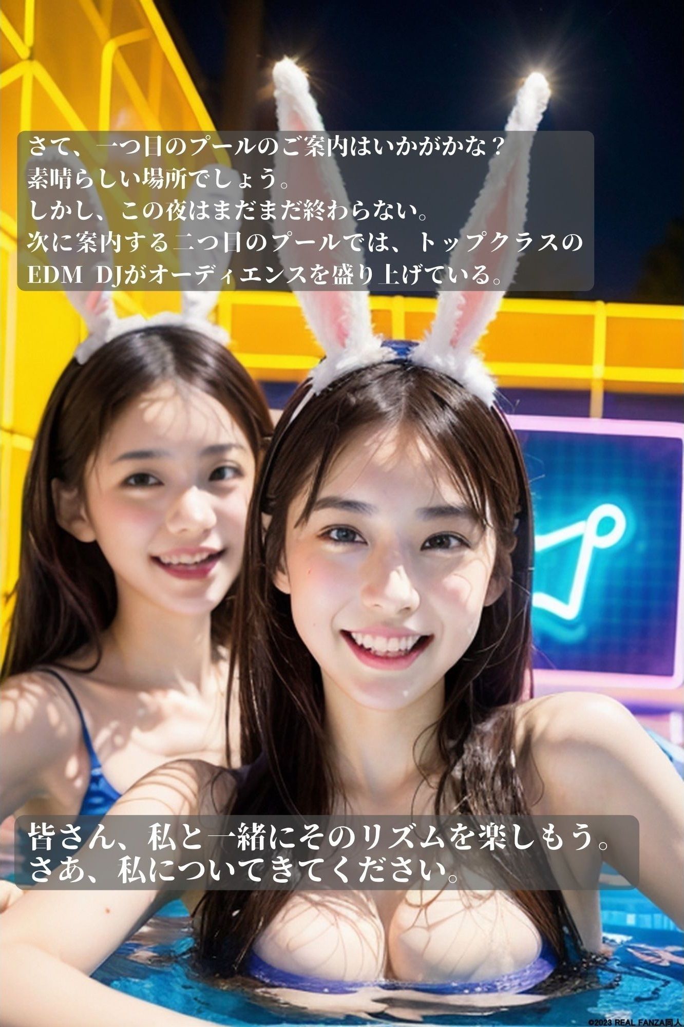 星降るバニーパレス: 夢のような一夜