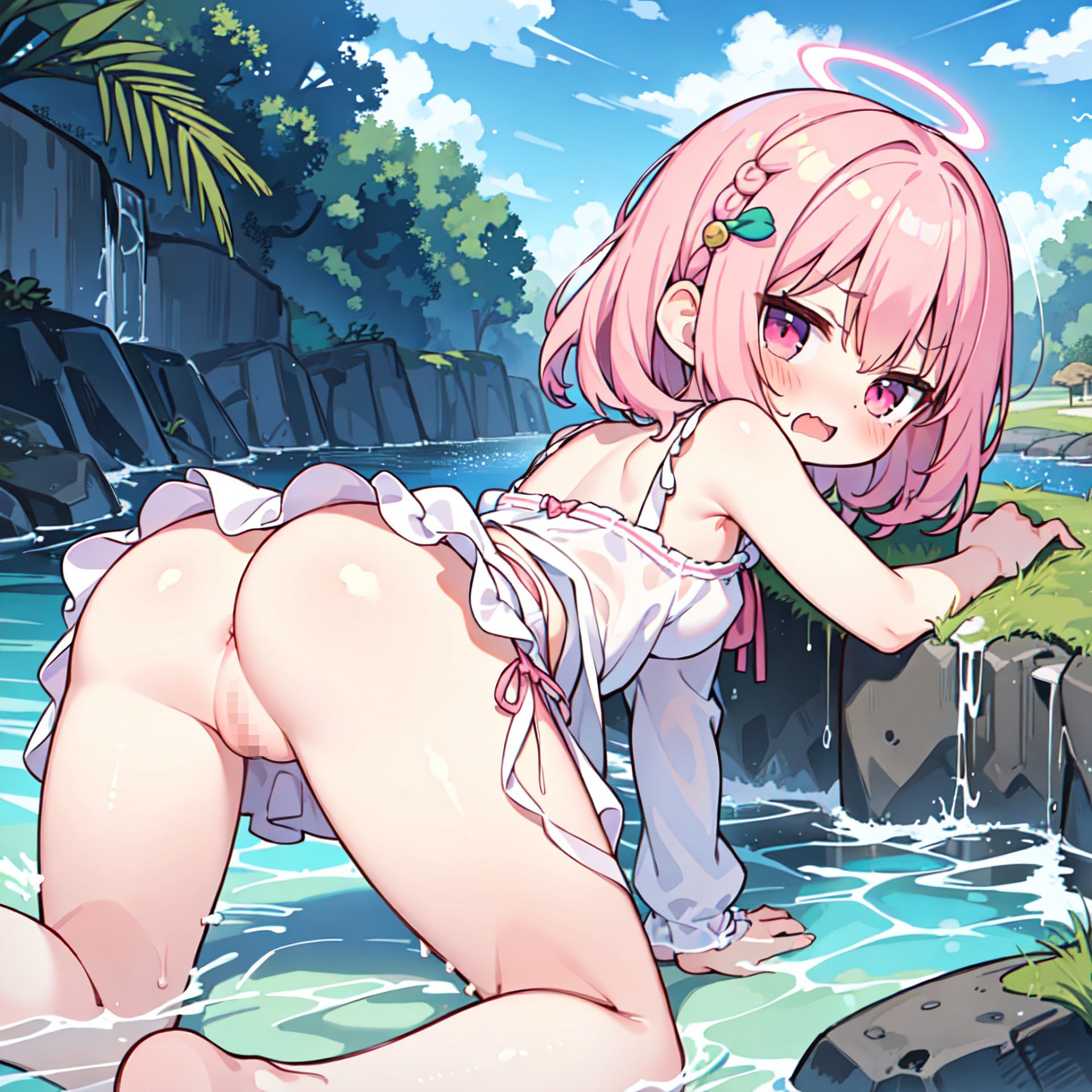 【AI作品】四つん這い少女（331枚！）