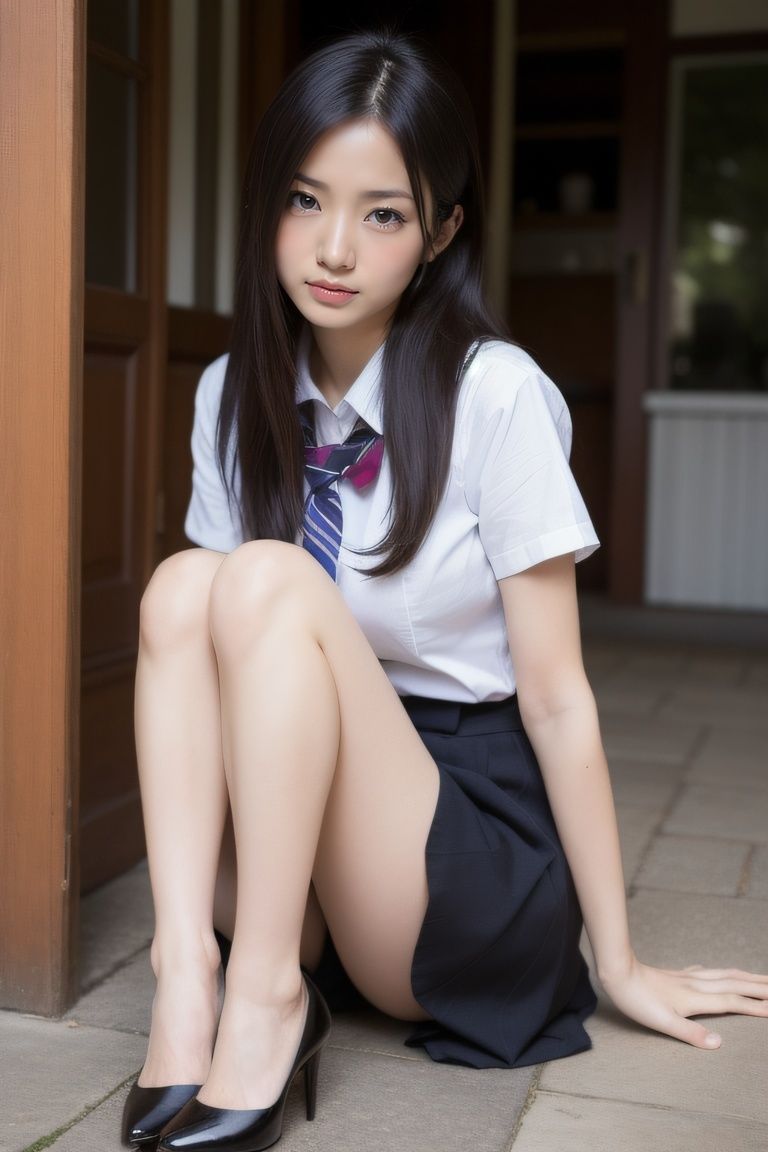 美少女JKの青春、笑顔の輝き