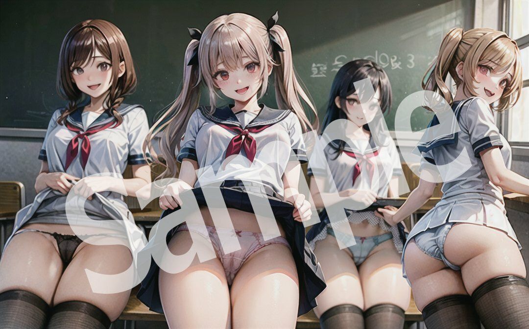 放課後 JK 制服ハーレム