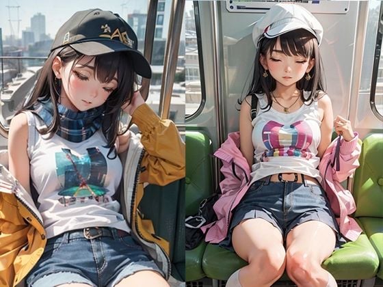 盗撮メス○キ電車その4