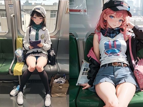 盗撮メス○キ電車その4