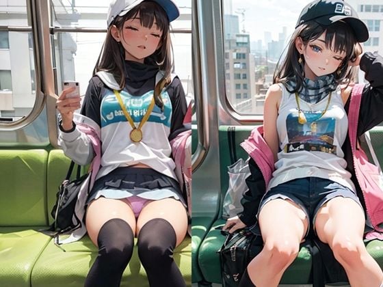 盗撮メス○キ電車その4