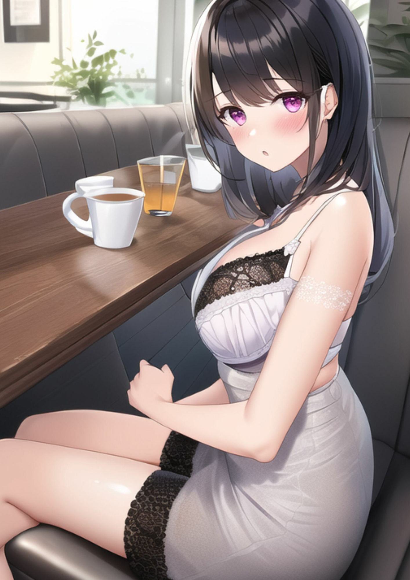 【清楚ビッチをボテ腹中出し】黒髪清楚美女が毎日俺を誘惑してくるから優秀な精子で種付けしてやったぜ!イラスト集