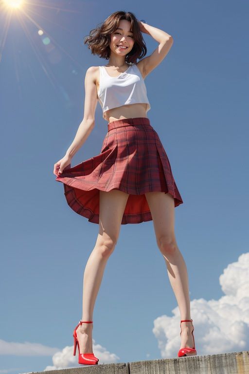 ちっぱい・美脚モデル図鑑