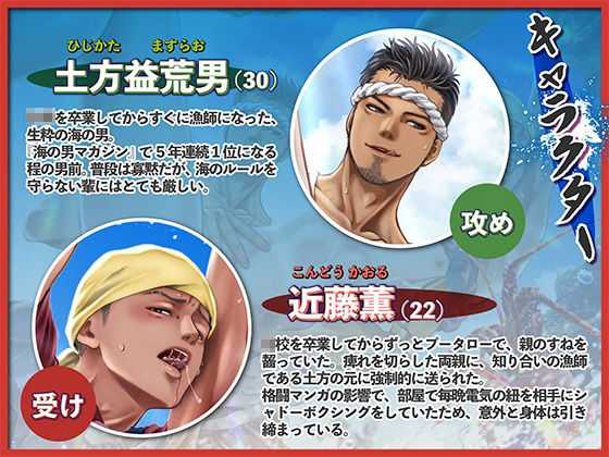 鬼畜漁師のノンケ雄っぱい乳首調教