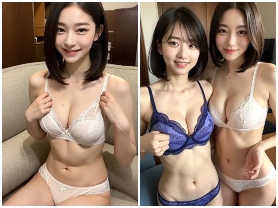 AI写真集グラビア7美人の下着姿300P:官能のシンフォニー下着姿の奇跡