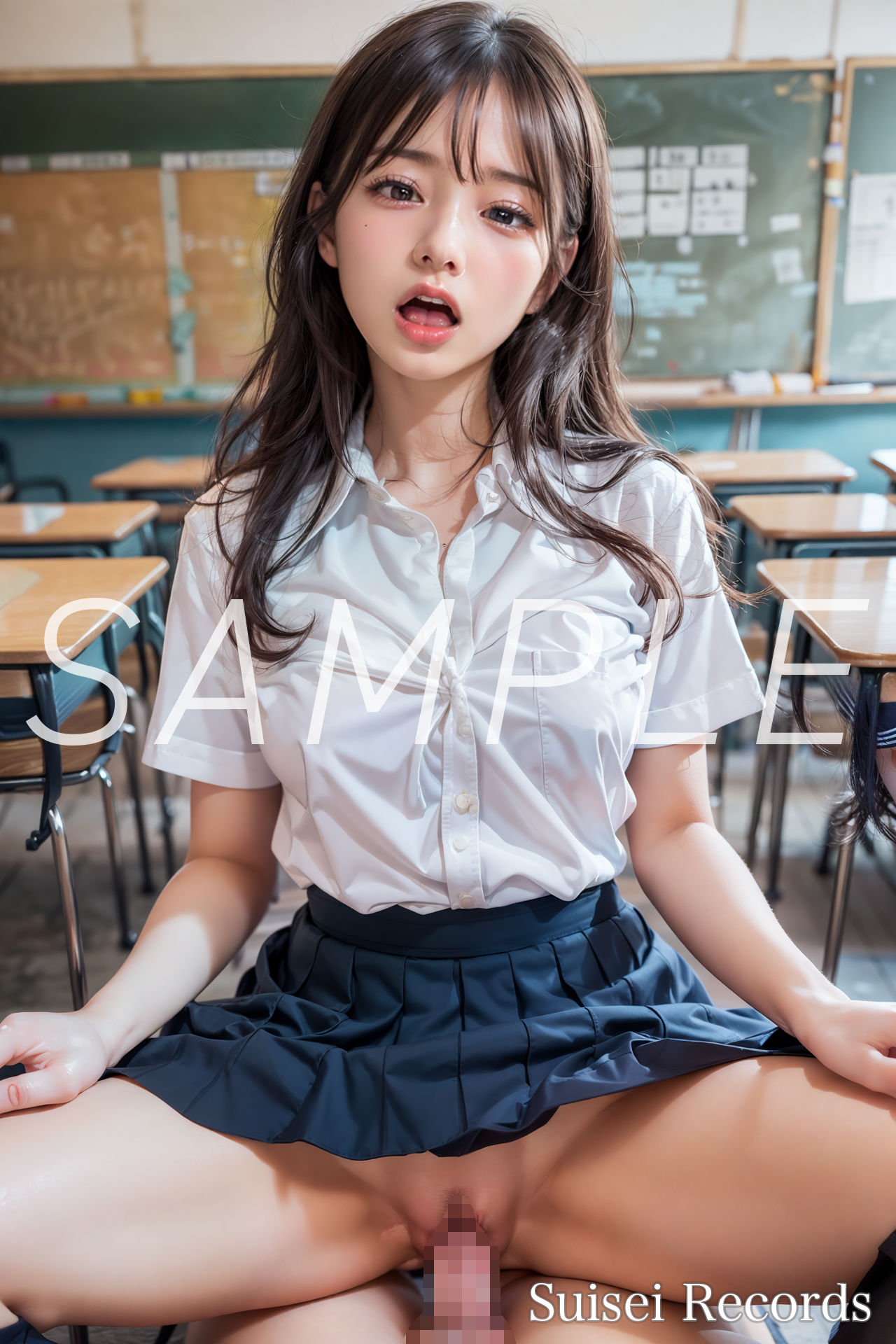 制服J◯露出エッチ