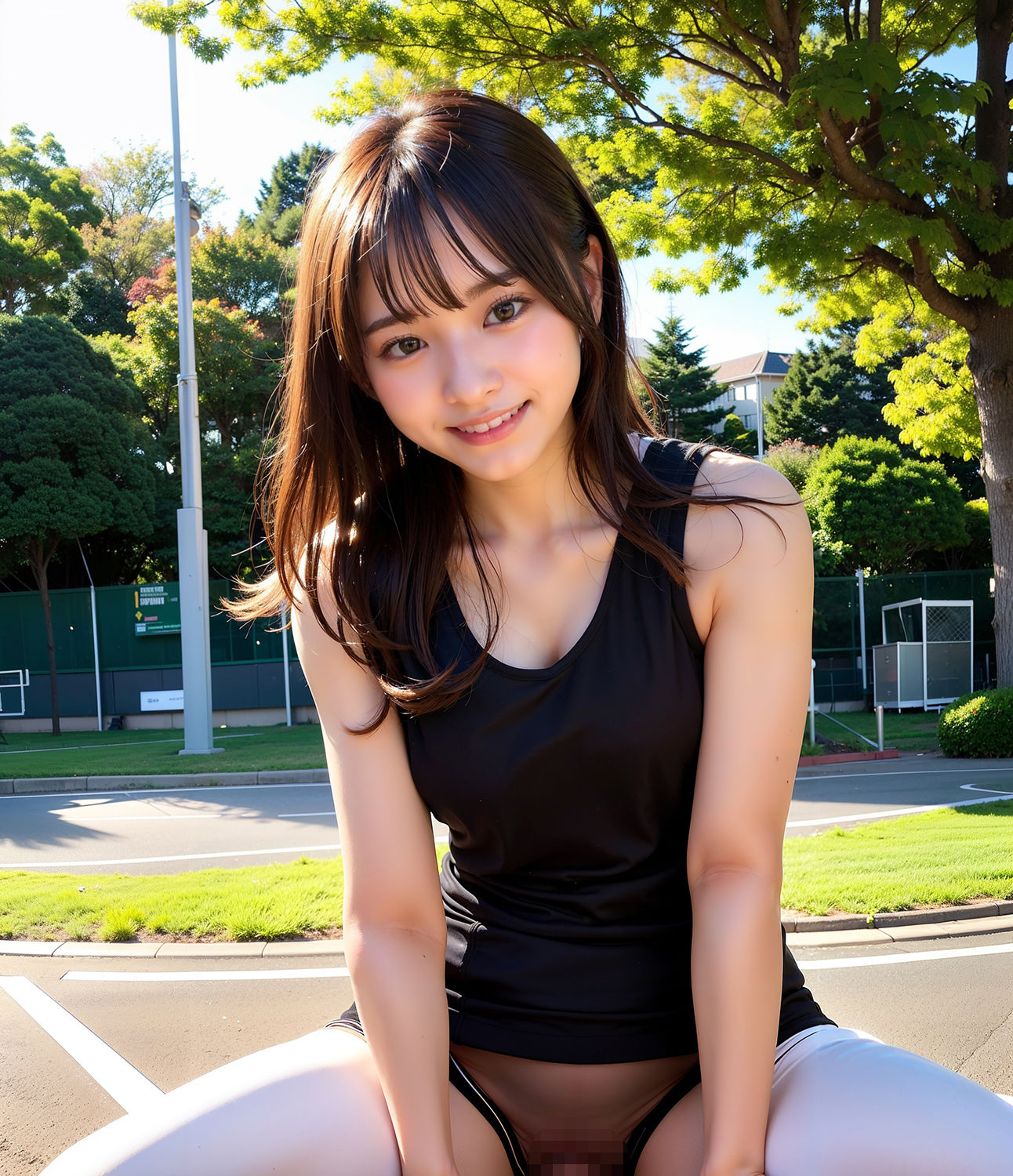 体育会系女子校生のセックス運動会