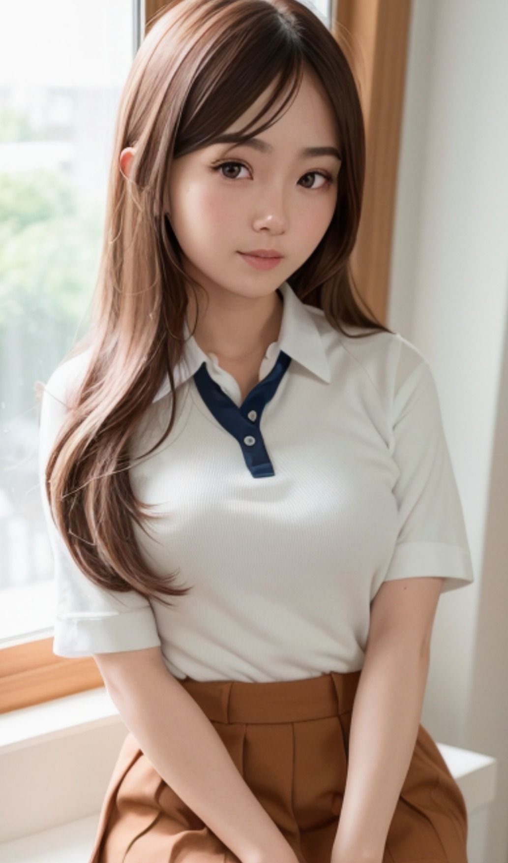 AI美女wearing〜シリーズ8〜激かわJKコス 検査済japanese日本人 美人 美少女 女子校生 女子校生 学校 学園 制服 生徒 教師 グラビア写真集 アイドル 可愛い 激カワ 非エロ 巨乳 並乳 むちむち スポーツ コスプレ AI生成