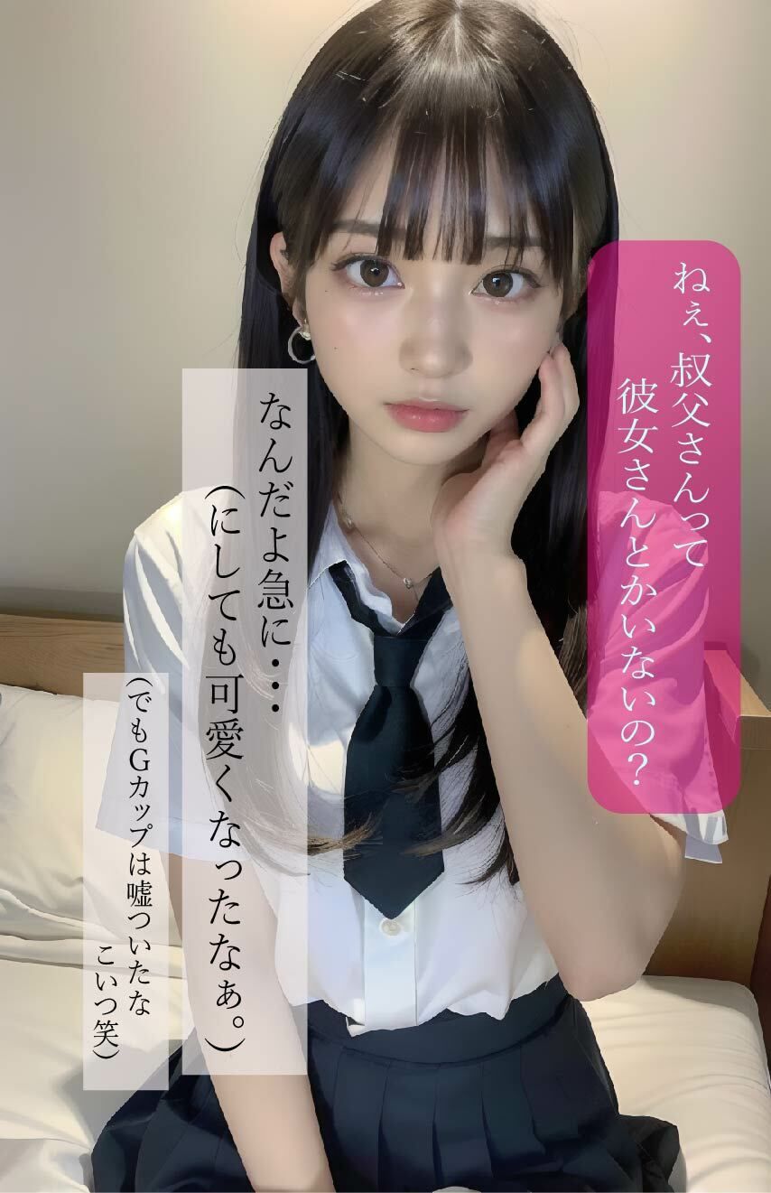 初めての援助〇際(セリフ付)