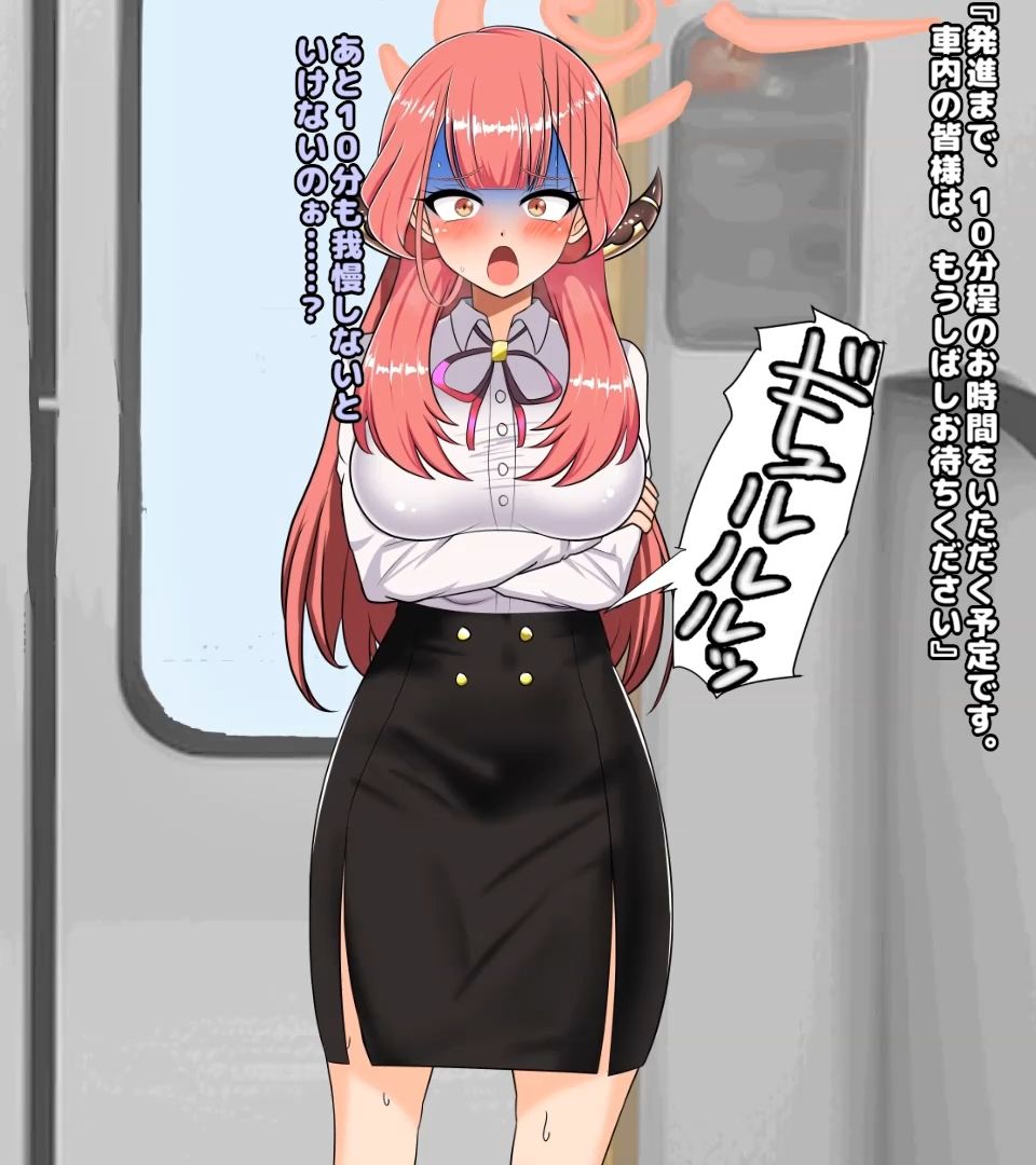 便意我慢＆着衣脱糞アニメーション（7） 陸八◯アル