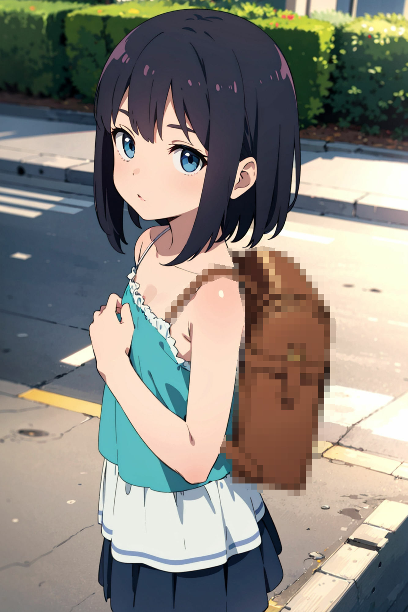 帰り道のロリが触手に・・・