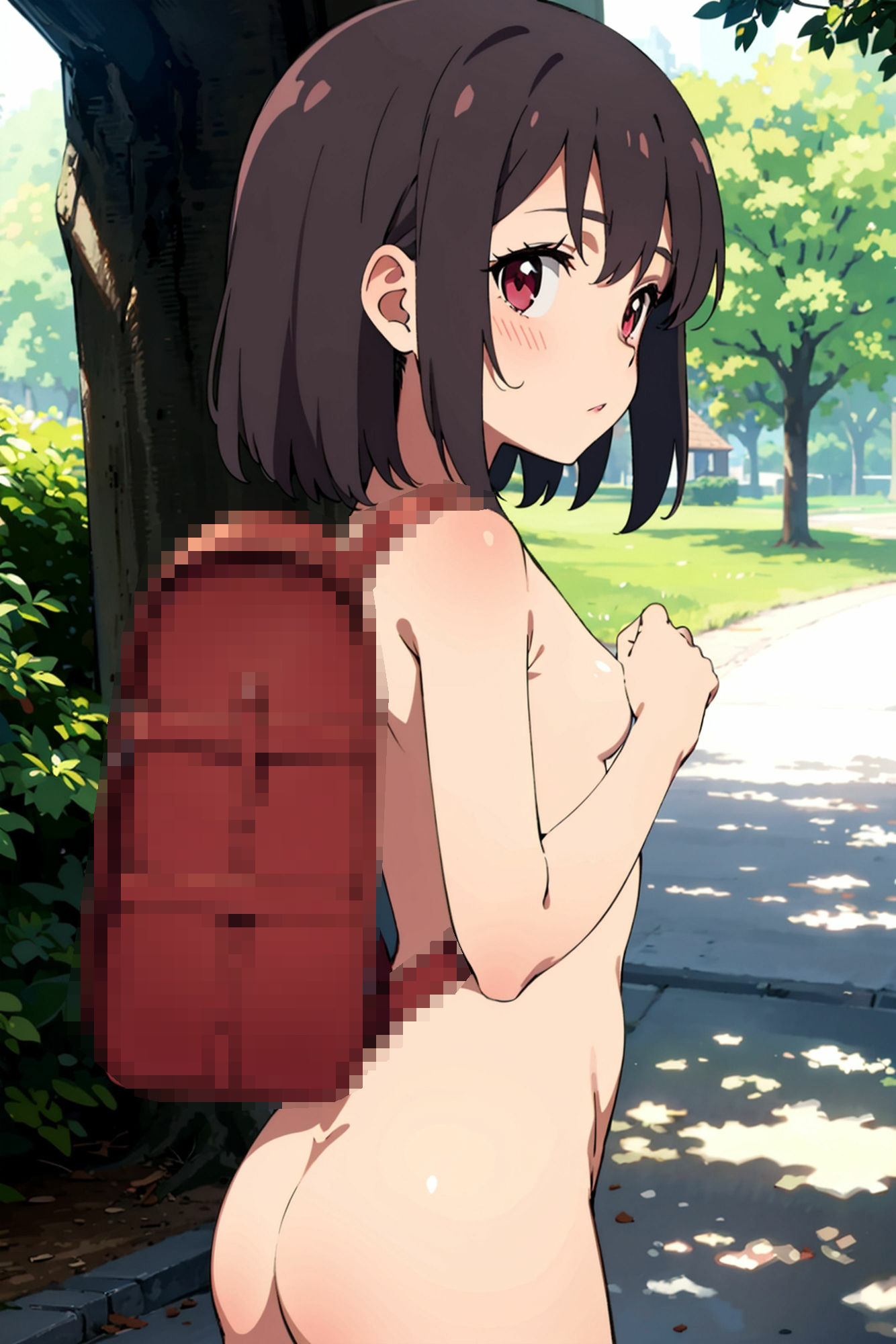 帰り道のロリが触手に・・・