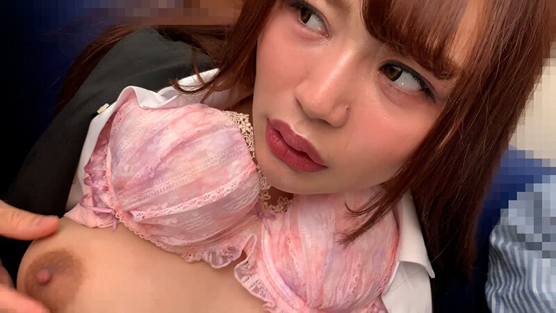 痴●電車#036 発育バッチリの爆乳J●