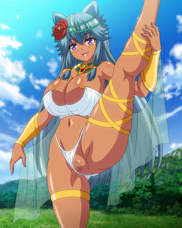 錬精術士コレットのHな搾精物語 第二話 褐色踊り子アーシャ参戦! エッチな誘惑でオーガを討て!