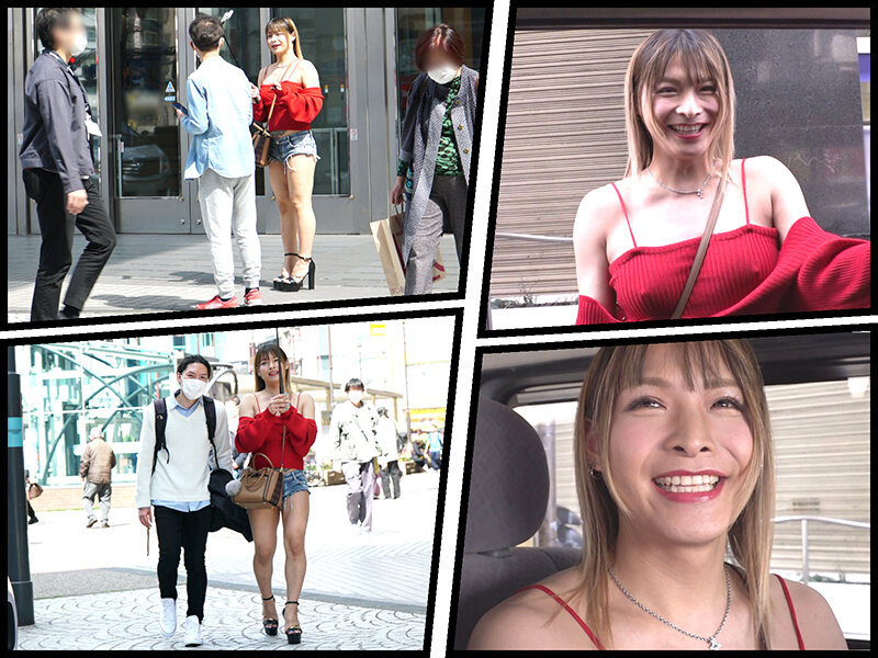 電撃専属 ニューハーフ逆ナンパ!竿あり玉あり乳あり桃谷りり! 桃谷りり