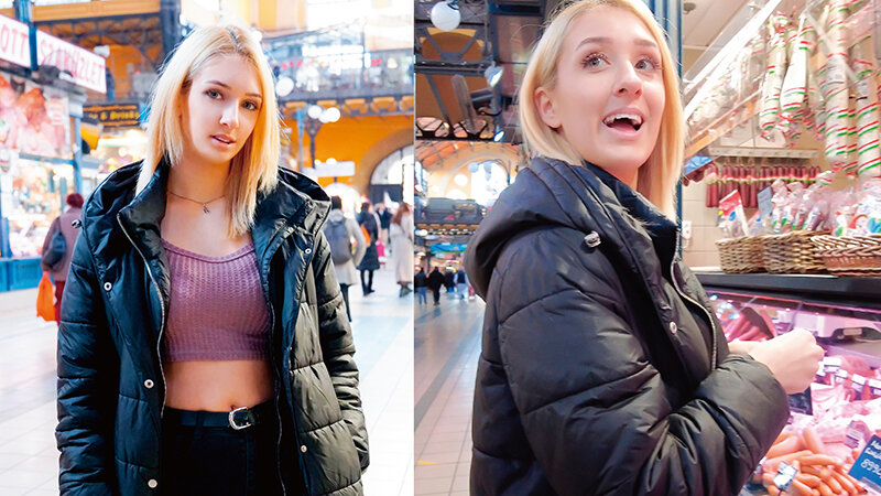 世界共通のBody Language ナンパでゲットしたキュートな金髪美女がノリノリ腰振り中出しAV出演