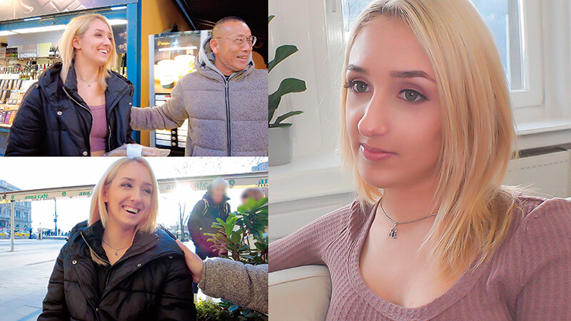 世界共通のBody Language ナンパでゲットしたキュートな金髪美女がノリノリ腰振り中出しAV出演