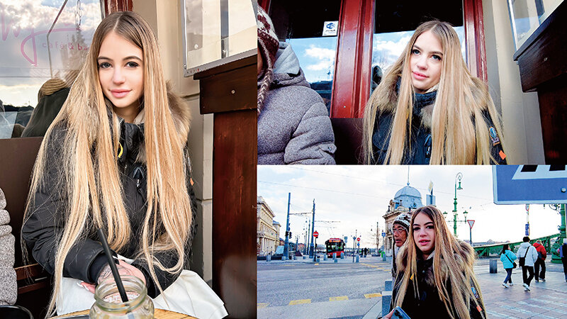 世界共通のBody Language 碧い瞳の金髪ロングヘアーお洒落美少女と乱交中出しハメ狂い