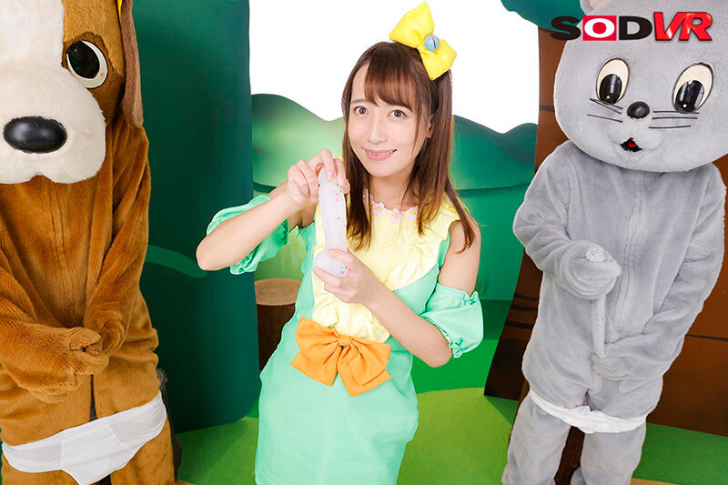 【VR】性教育番組 オナサポのおねえさんといっしょにあそぼう～テレビの前のキミもおチンチンを触って、い～っぱいピュッピュしようね！～