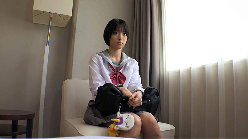 ちっぱい乳首イジメ 半泣き中出しエッチ この子に中出し【個人撮影】ボーイッシュな清純派 1○歳 すず もなみ鈴