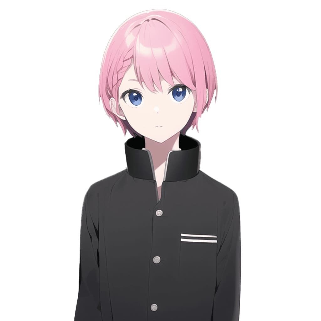 【男子生徒学ラン立ち絵】著作権フリーの高解像度画像素材(100枚)