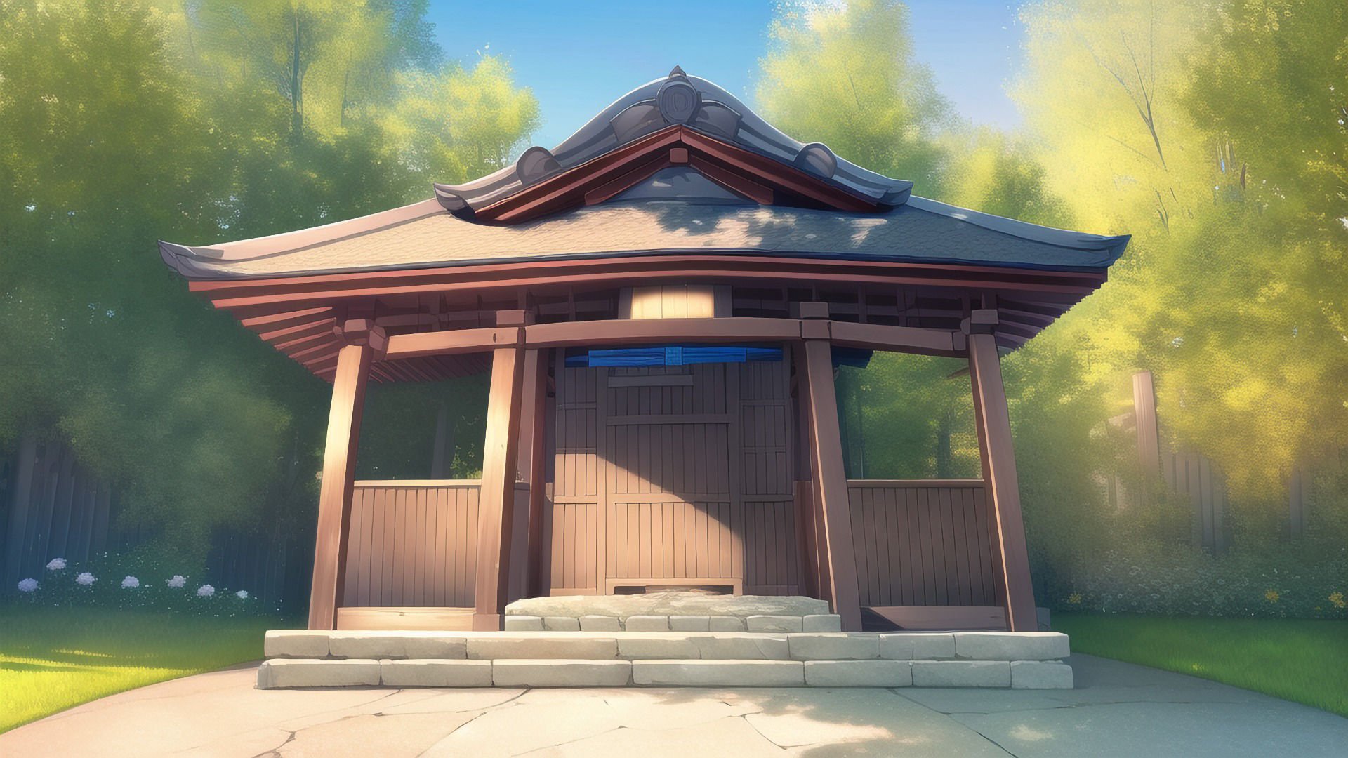 【アニメ調の街系背景】著作権フリーの高解像度画像（100枚）