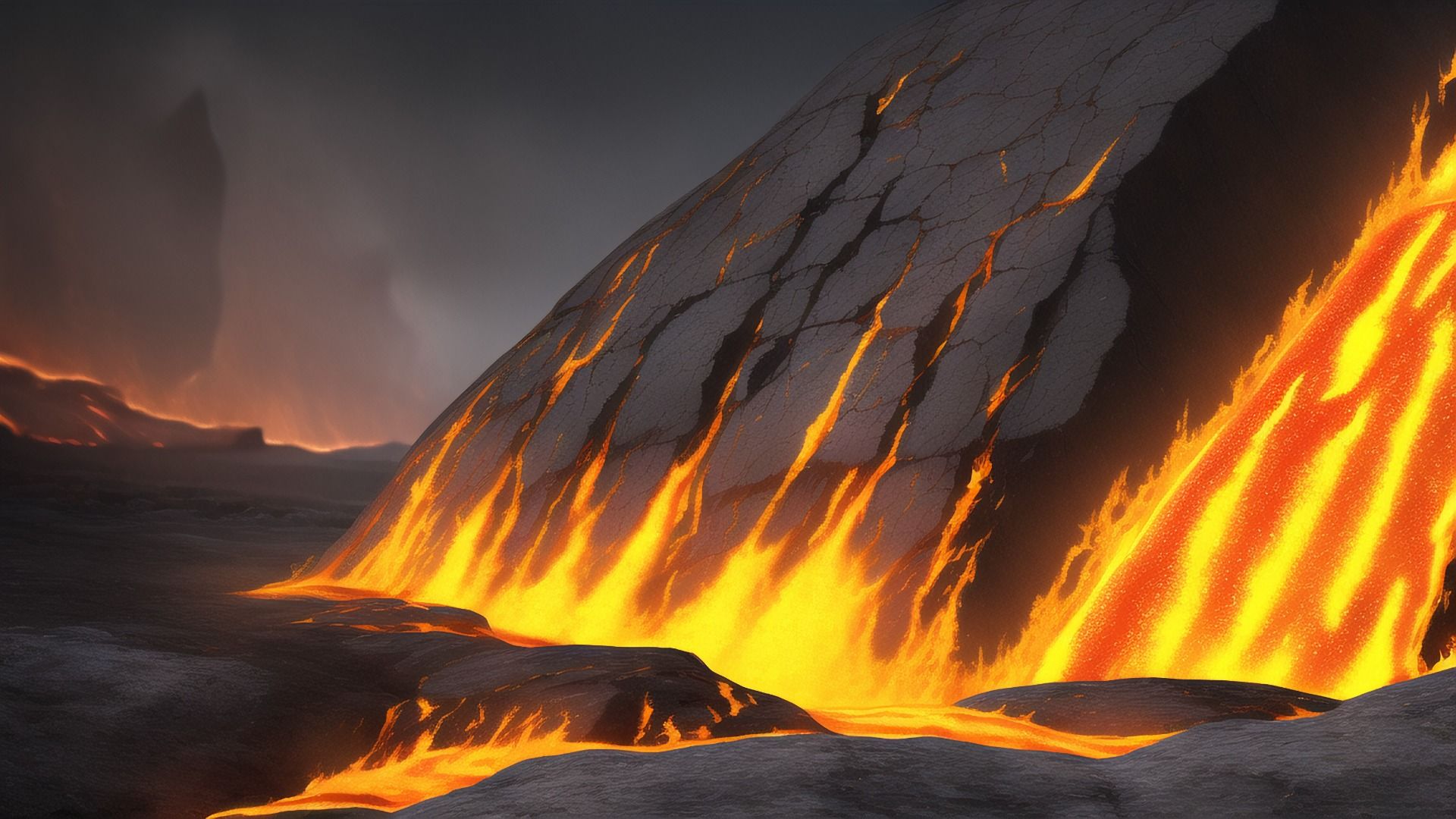 【アニメ調の自然系背景】著作権フリーの高解像度画像（100枚）