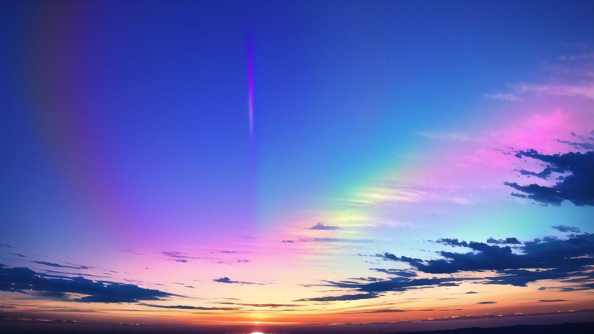 【アニメ調の自然系背景】著作権フリーの高解像度画像（100枚）