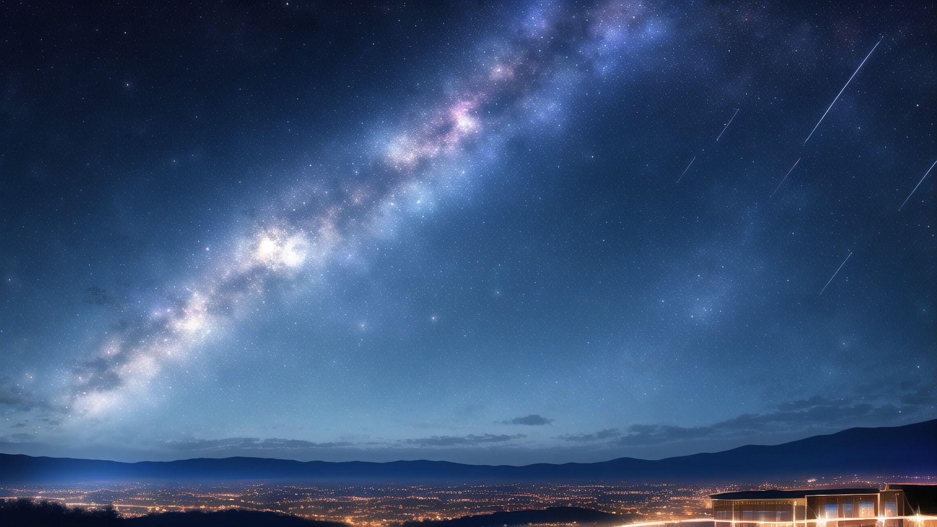 【アニメ調の自然系背景】著作権フリーの高解像度画像（100枚）