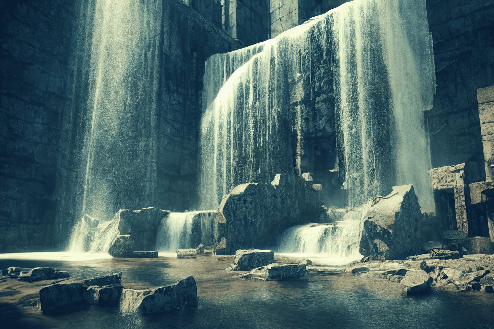 【ポストアポカリプス、廃墟背景】著作権フリーの高解像度画像（100枚）