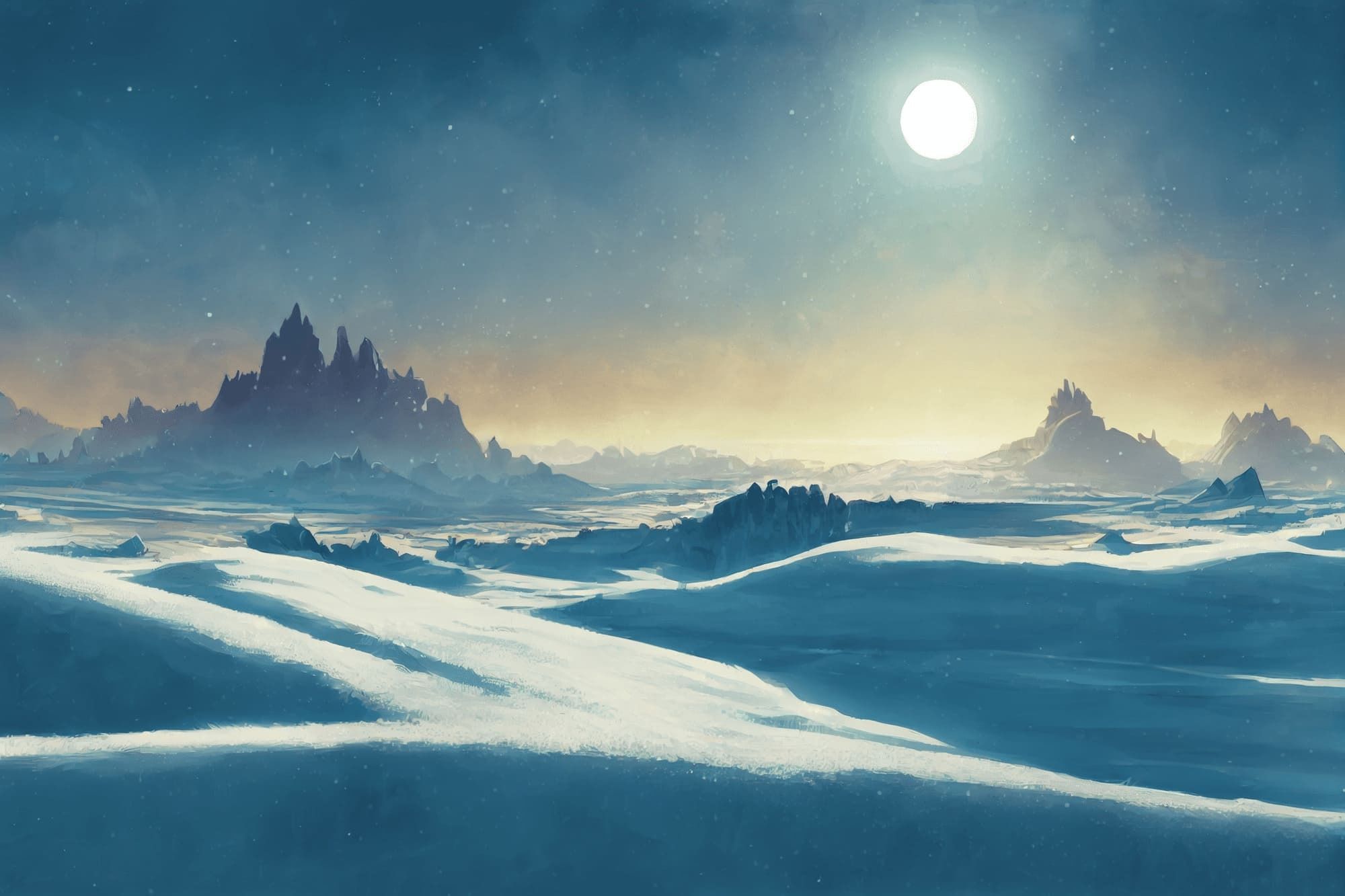 【雪の世界、雪国系背景】著作権フリーの高解像度画像（100枚）