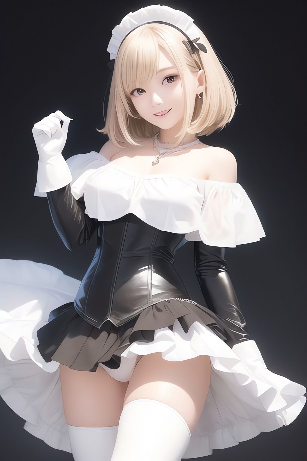 非実在美少女メイドAIイラスト集※リアル