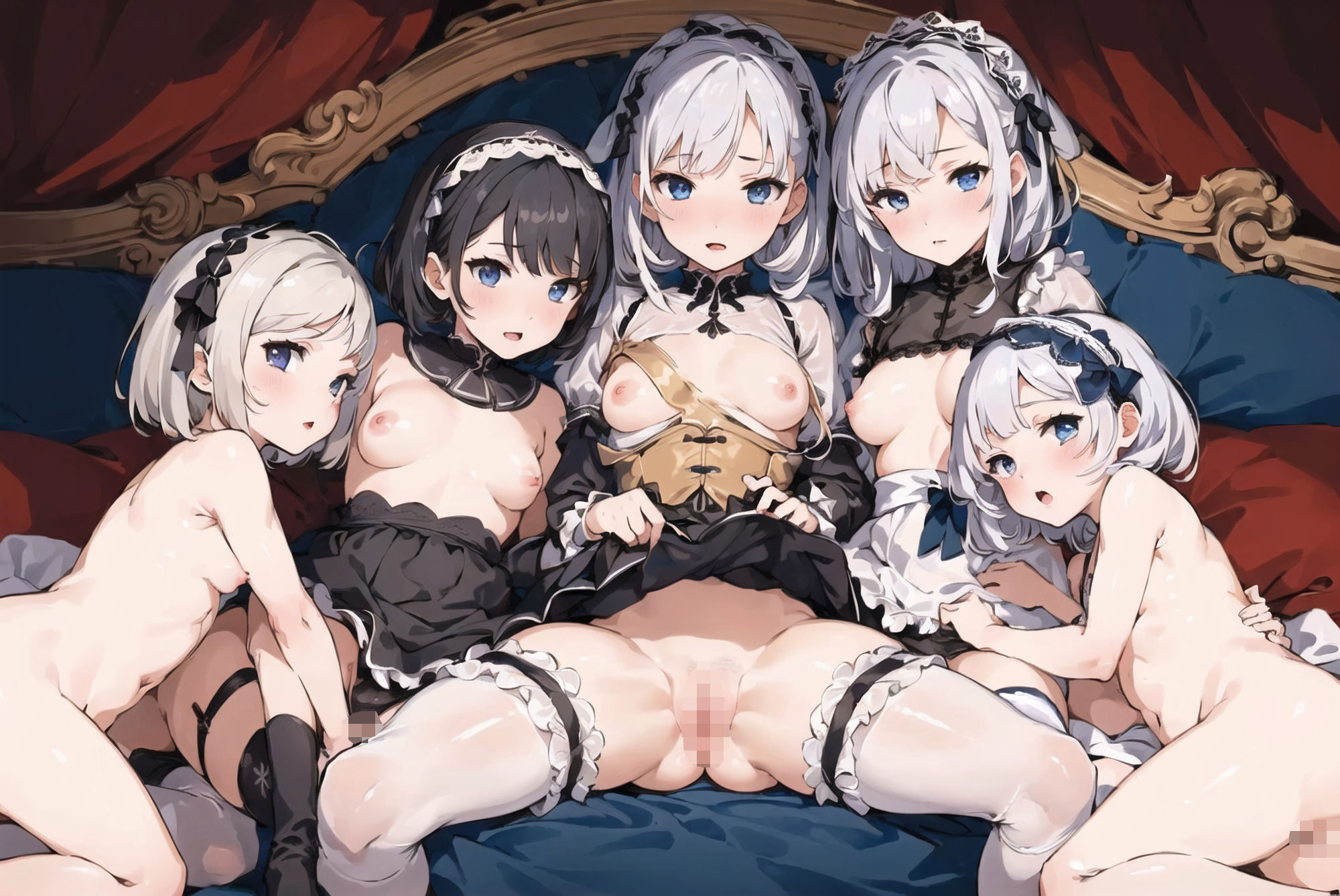 お嬢様方といけないお遊び_v2【314枚】