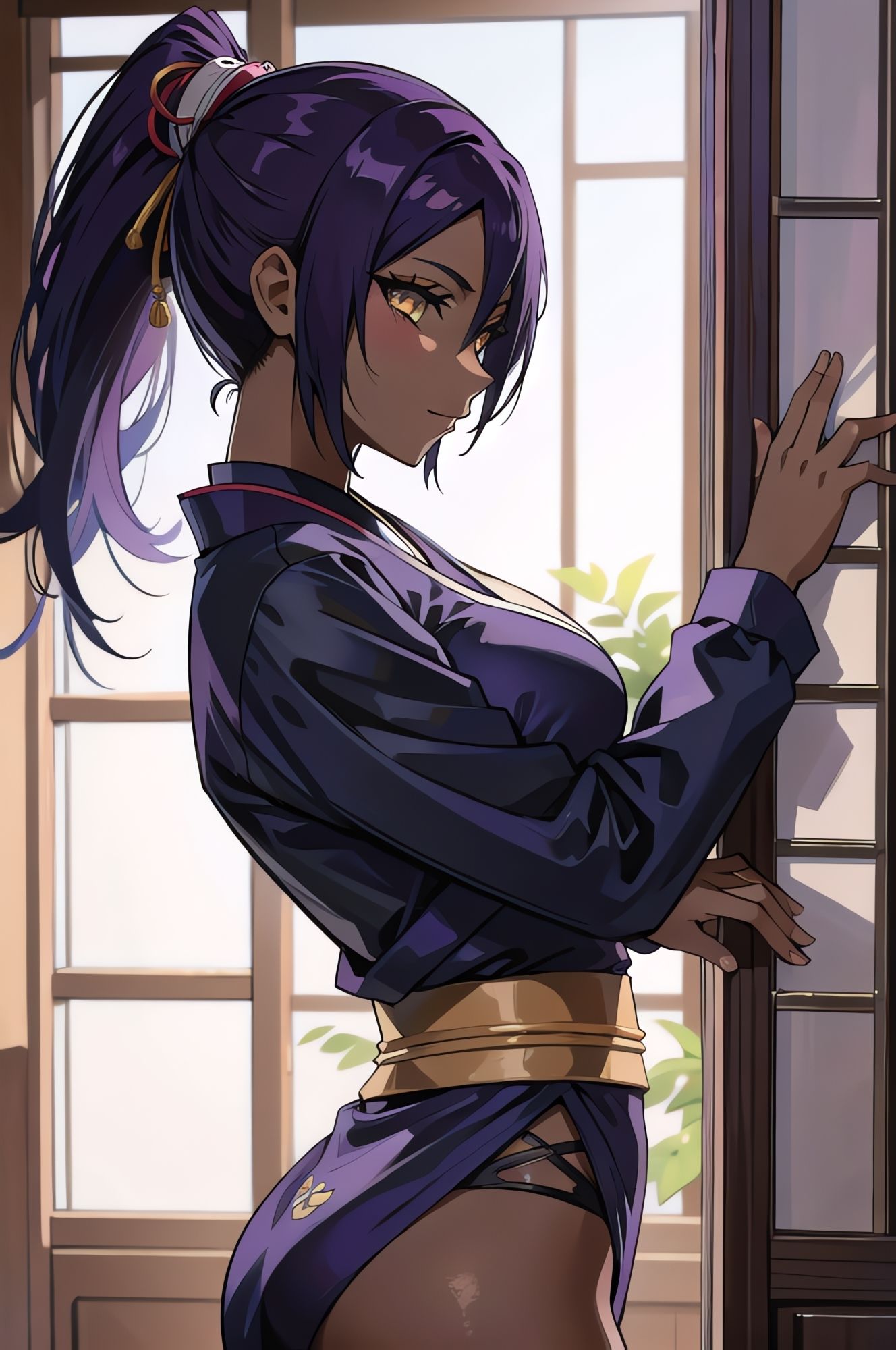 褐色でセクシーな巨乳お姉ちゃんは性が奔放すぎる