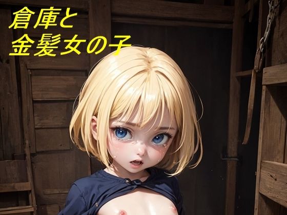 倉庫閉じ込め金髪貧乳ちゃん