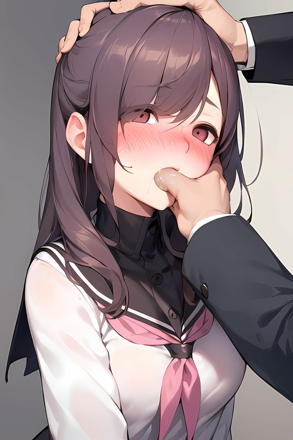 おしゃぶりフェチ 横アングル赤ら顔編