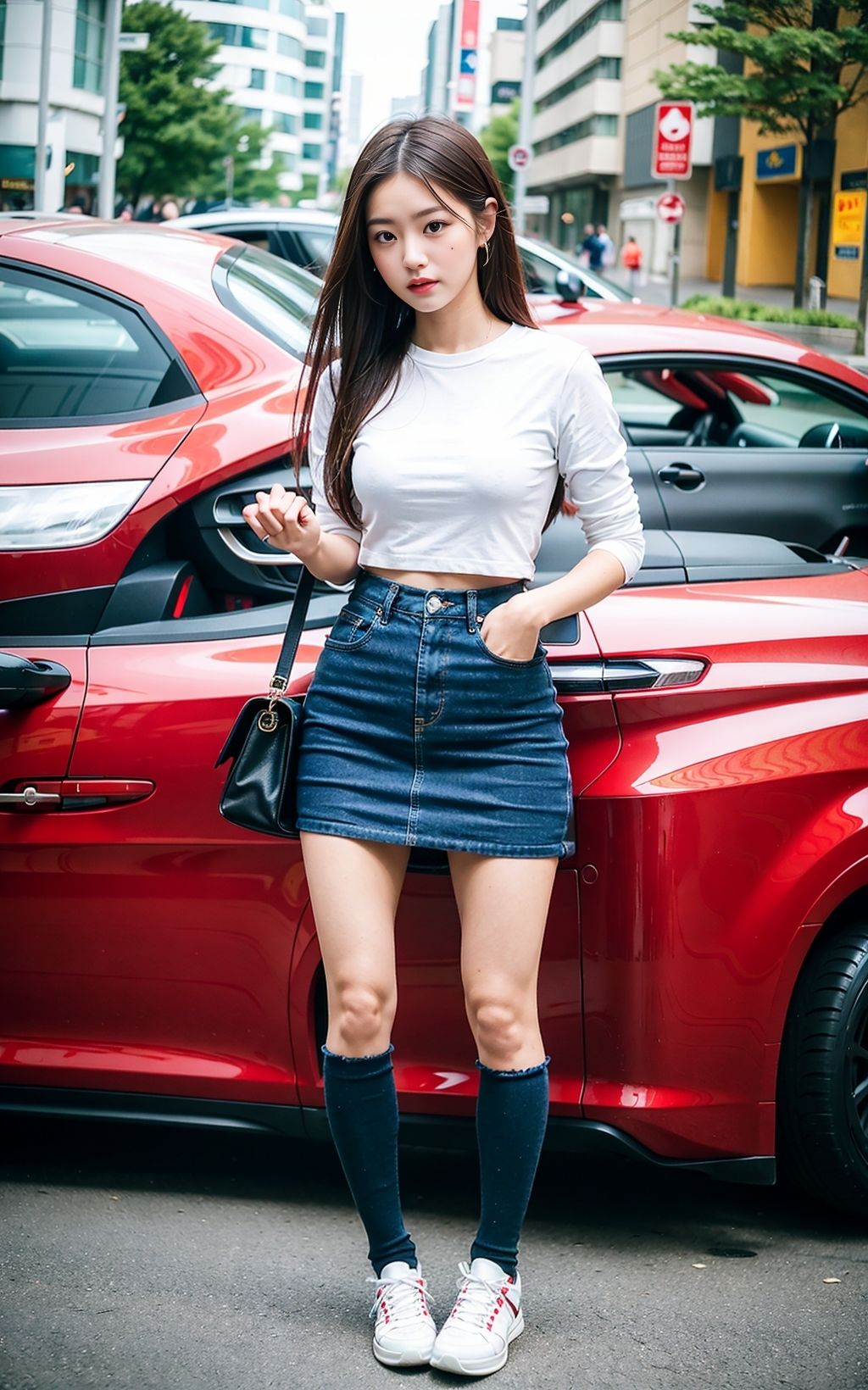 女性の輝き、街の躍動 251枚 ［AI美人写真集］