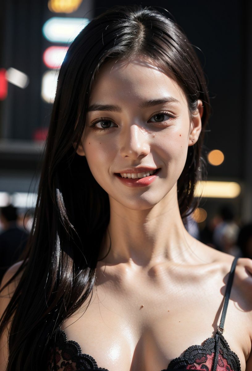 いきなり街中下着撮影会