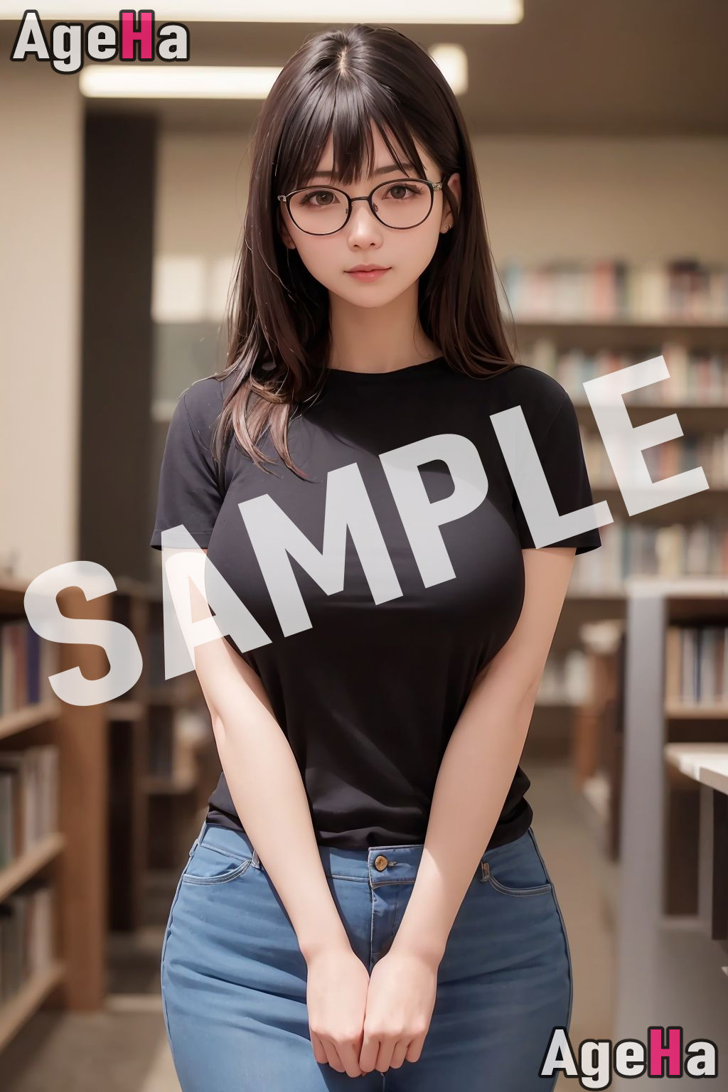 【ギリモザ】激カワ巨乳マニア - メガネ女子編