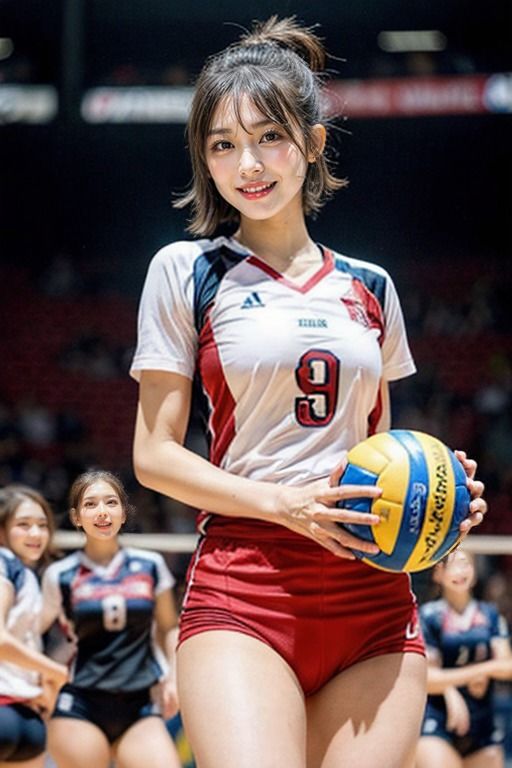 美女図鑑:バレー部