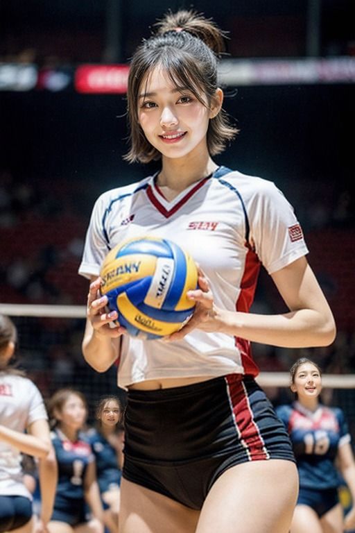 美女図鑑:バレー部